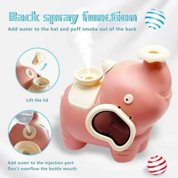 Pink Elephant Kids Humidifier - Picture 1 of 7